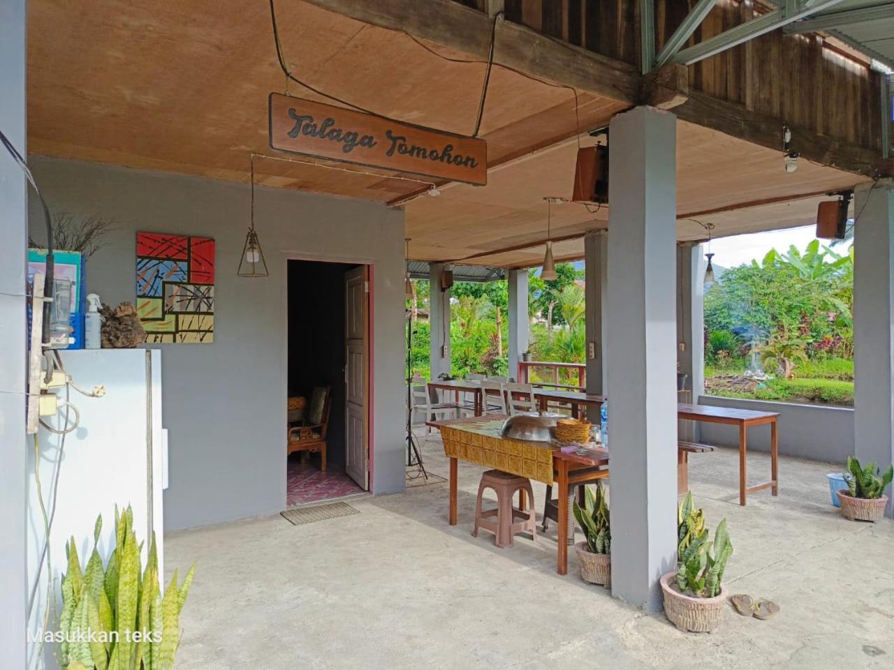 Talaga Tomohon Home Stay And Fishing Pond מראה חיצוני תמונה